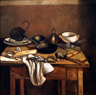 Derain, La table de cuisine