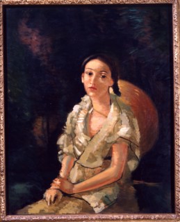 Derain, La nièce du peintre assise