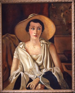 Derain, Portrait de Madame Paul Guillaume au grand chapeau