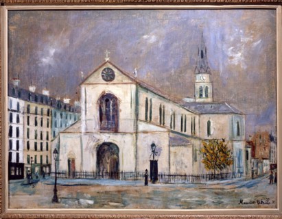 Utrillo, Eglise de Clignancourt
