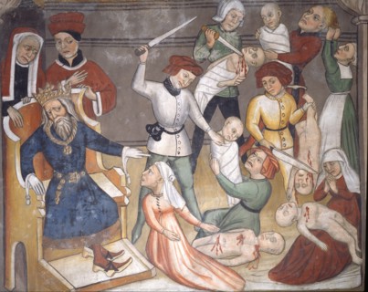 Fresque de la Chapelle Saint-Antoine de Bessans