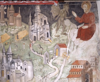 Fresque de la Chapelle Saint-Antoine de Bessans