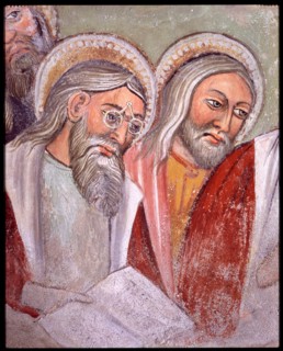 Fresque de la Chapelle Saint-Antoine de Bessans