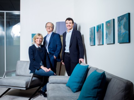 Eric Giuily, Elisabeth Coutureau and Stéphane Mahon, 2017