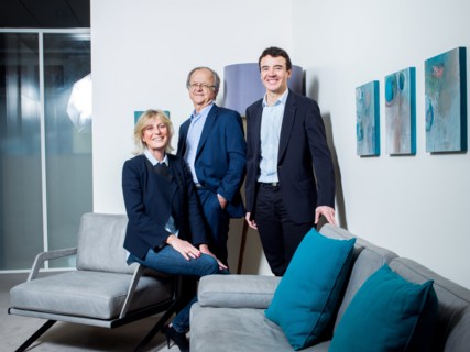 Eric Giuily, Elisabeth Coutureau and Stéphane Mahon, 2017
