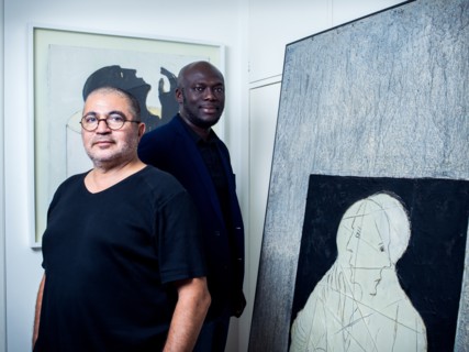 Mahi Binebine and Elnathan John, 2017
