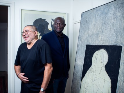 Mahi Binebine and Elnathan John, 2017