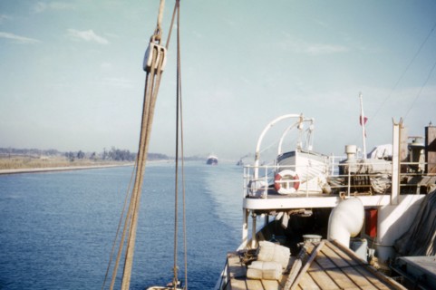 Traversée du Canal de Suez, 1958