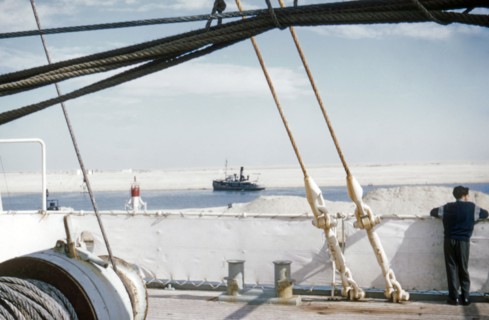 Traversée du Canal de Suez, 1958