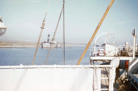 Traversée du Canal de Suez, 1958