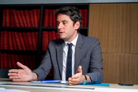 Gabriel Attal, 2023