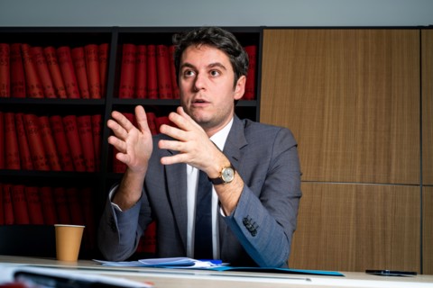 Gabriel Attal, 2023