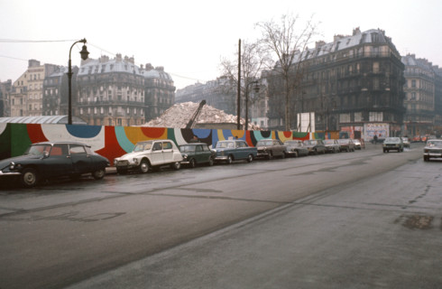 Chantier des Halles à Paris