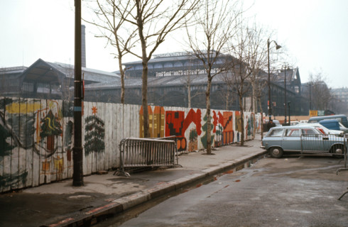 Chantier des Halles à Paris