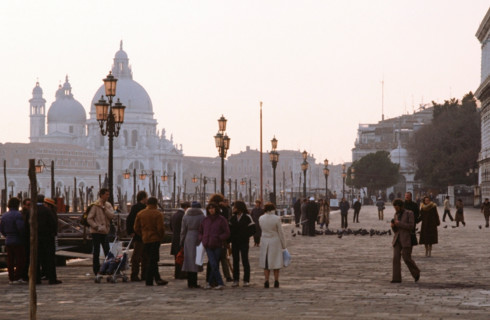 Quais de la Riva degli Schiavoni, à Venise