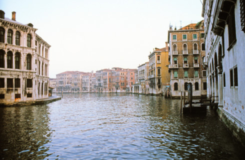 Vue sur le Grand Canal à Venise