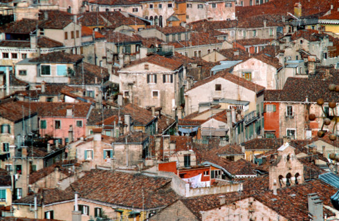 Toits de Venise, Italie