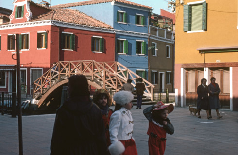 Carnaval sur l'île de Burano, à Venise