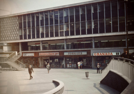 Centre commercial à Basildon, 1970