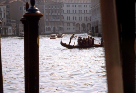 Traversée en traghetto, à Venise