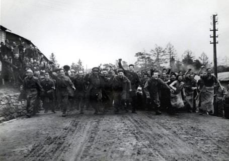 Prisonniers de guerre américains libérés, avril 1945