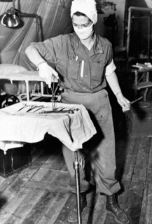Hôpital d'évacuation américain en Normandie, 1944