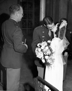 Mariage français de militaires américains, 1944