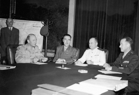 Commandants militaires Alliés à Vienne, 1945