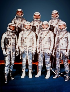 Astronaute du premier programme Mercury, 1959