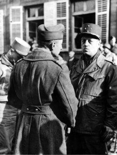 Le général Béthouart à Montbéliard, 1944