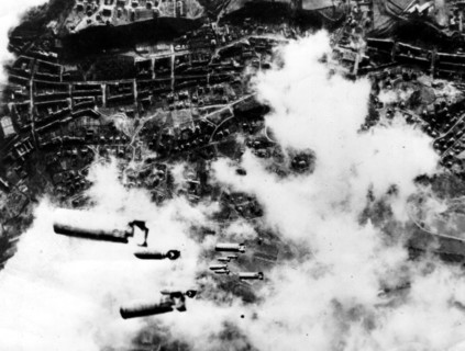 Bombardement de Dresde (Allemagne). 14 février 1945