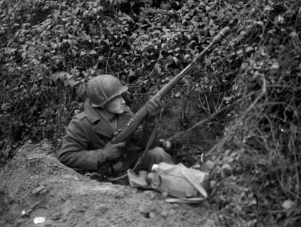 American soldier, 1944