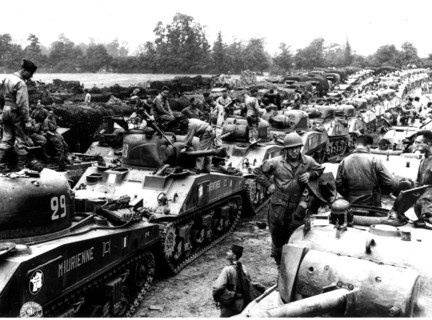 Second French Armored Division returns to France (Summer 1944)