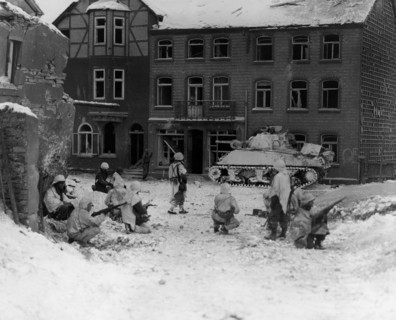 U.S. troops in St-Vith (Belgium), January 23, 1945