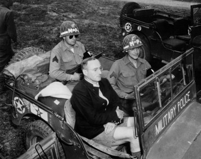 Le feld-maréchal Ferdinand Schorner, fait prisonnier en Autriche. (25 mai 1945)