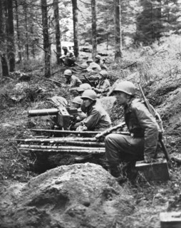 U.S. soldiers of Japanese descent fight in France, Autumn 1944