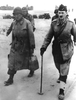 Le général Leclerc débarque en Normandie
(Août 1944)