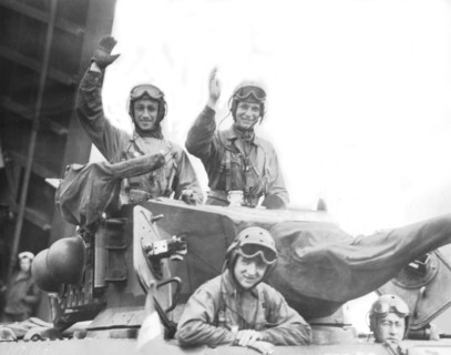 The Second French Armored Division returns to France, summer 1944