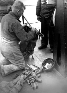 En chemin pour les plages de Normandie (D-Day) 
6 juin 1944