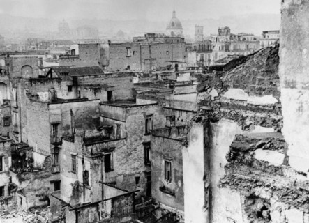 Vue de Naples, 6 octobre 1943.