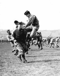Entraînement des Rangers en Angleterre, avant le débarquement de Normandie