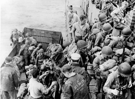 Troupes américaines avant le Débarquement en Normandie (juin 1944)