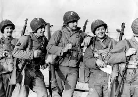 Troupes américaines avant le Débarquement en Normandie (juin 1944)