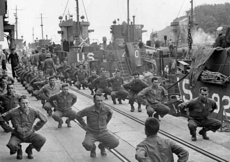 Troupes d'assaut américaines avant le Débarquement (juin 1944)