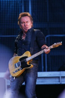 Bruce Springsteen, live in der HSH Nordbank Arena Hamburg, am 21. Juni 2008