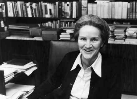 Die Journalistin und Buchautorin Marion Gräfin Dönhoff...