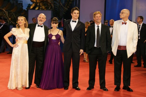 US American actress Scarlett Johansson, US American director Brian De Palma, Canadian actress Mia