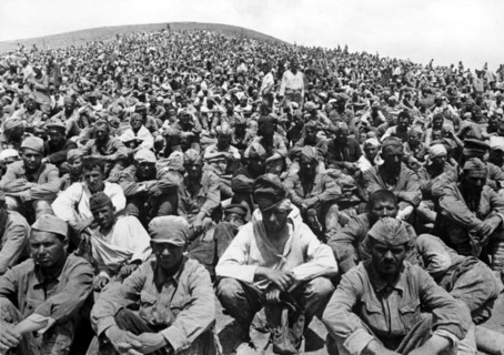 Third Reich - Prisoner camp at the Eastern front 1942