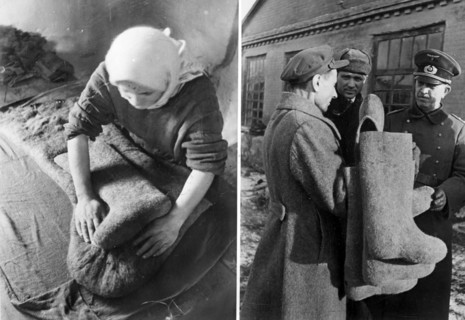 Third Reich - Felt boot at the Eastern front 1942
