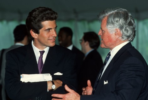 John F. Kennedy Junior et Edward Kennedy